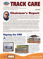 TrackCare Newsletter July 2